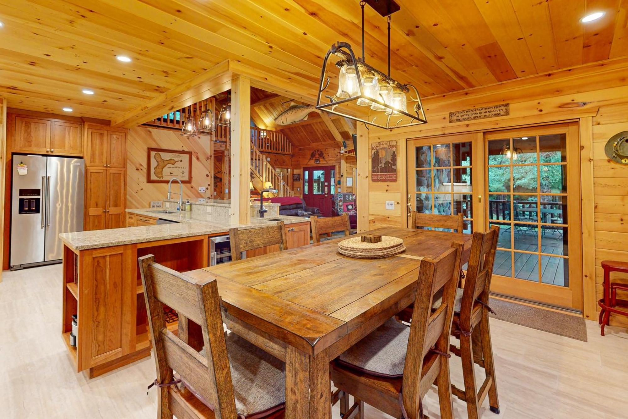 The Lodge On Booth Lake - 2 Bed 2 Bath Vacation Home In Minocqua Lac Du Flambeau Екстер'єр фото