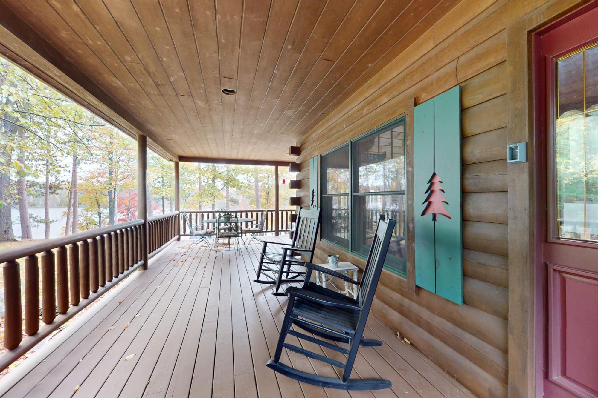 The Lodge On Booth Lake - 2 Bed 2 Bath Vacation Home In Minocqua Lac Du Flambeau Екстер'єр фото