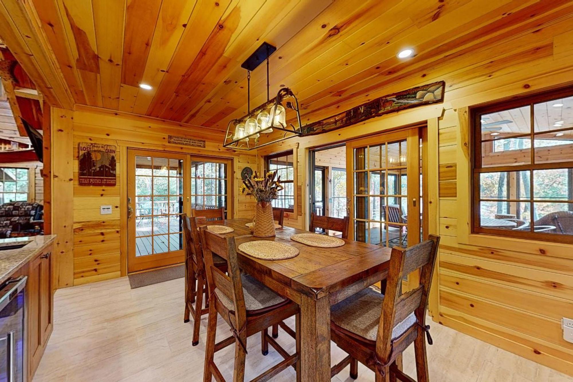 The Lodge On Booth Lake - 2 Bed 2 Bath Vacation Home In Minocqua Lac Du Flambeau Екстер'єр фото