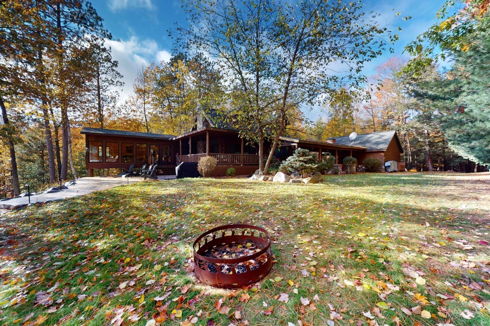 The Lodge On Booth Lake - 2 Bed 2 Bath Vacation Home In Minocqua Lac Du Flambeau Екстер'єр фото