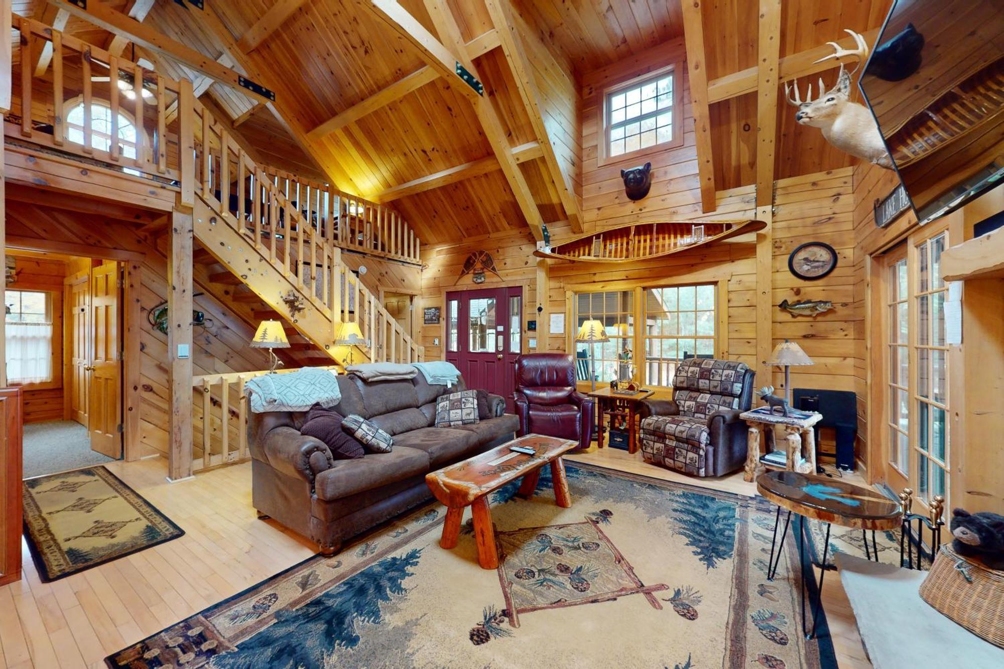 The Lodge On Booth Lake - 2 Bed 2 Bath Vacation Home In Minocqua Lac Du Flambeau Екстер'єр фото