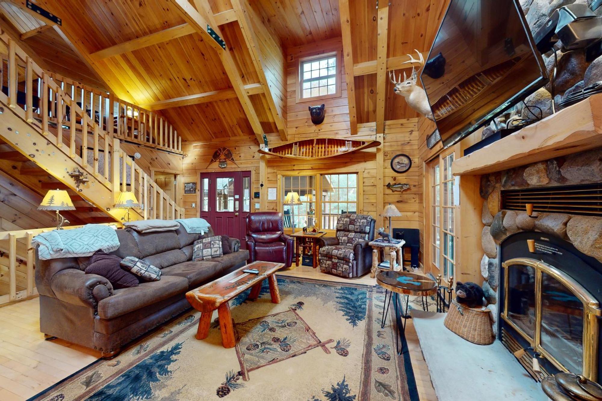 The Lodge On Booth Lake - 2 Bed 2 Bath Vacation Home In Minocqua Lac Du Flambeau Екстер'єр фото