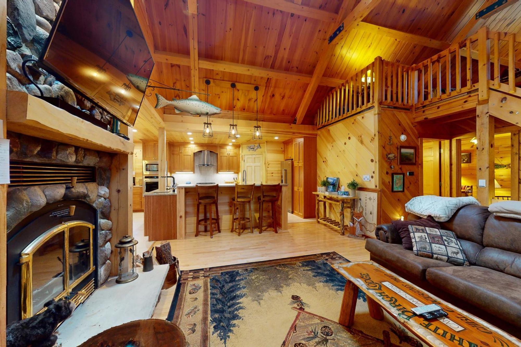 The Lodge On Booth Lake - 2 Bed 2 Bath Vacation Home In Minocqua Lac Du Flambeau Екстер'єр фото
