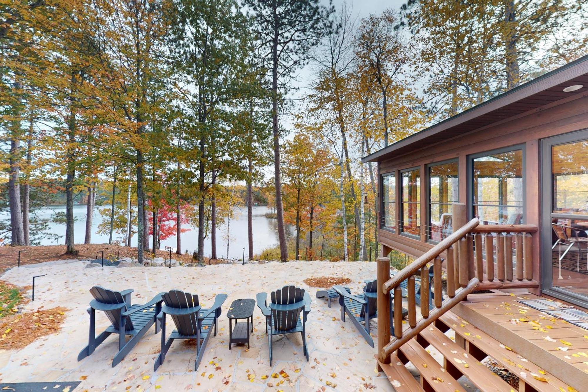 The Lodge On Booth Lake - 2 Bed 2 Bath Vacation Home In Minocqua Lac Du Flambeau Екстер'єр фото