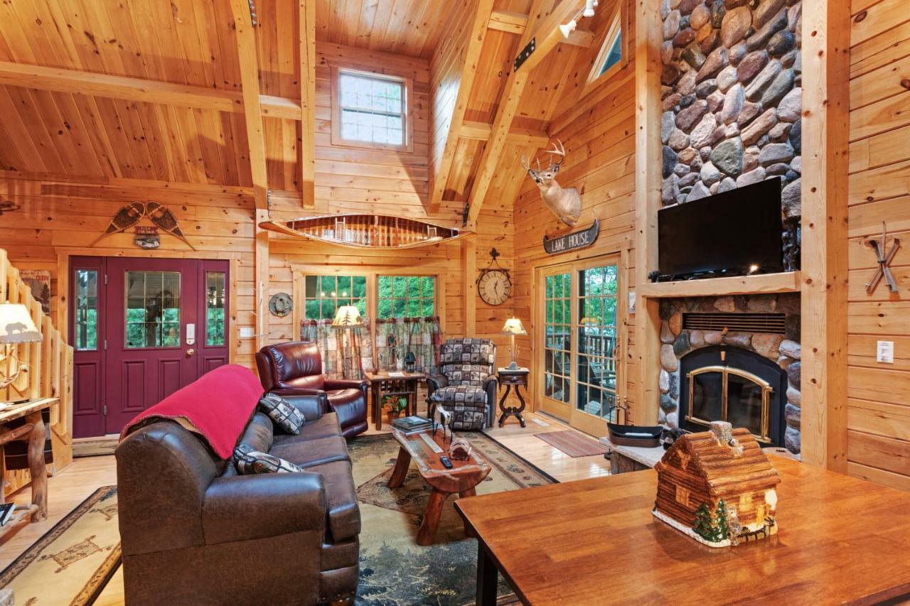The Lodge On Booth Lake - 2 Bed 2 Bath Vacation Home In Minocqua Lac Du Flambeau Екстер'єр фото